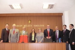 Empfank in der türkischen Justizakademie