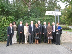 Der Beirat der kroatischen Justizakademie in Trier