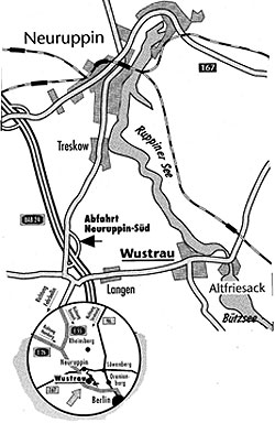 Wegbeschreibung nach Wustrau