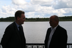 Minister Dr. Schöneburg, Akademiedirektor F. Jüttner