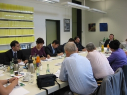 Arbeitsgespräch in der Tagungsstätte Trier