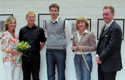 A. Meyer, K.Ducoffre, D. Schieben; I. Brixius, F. Jüttner (v.l.n.r)