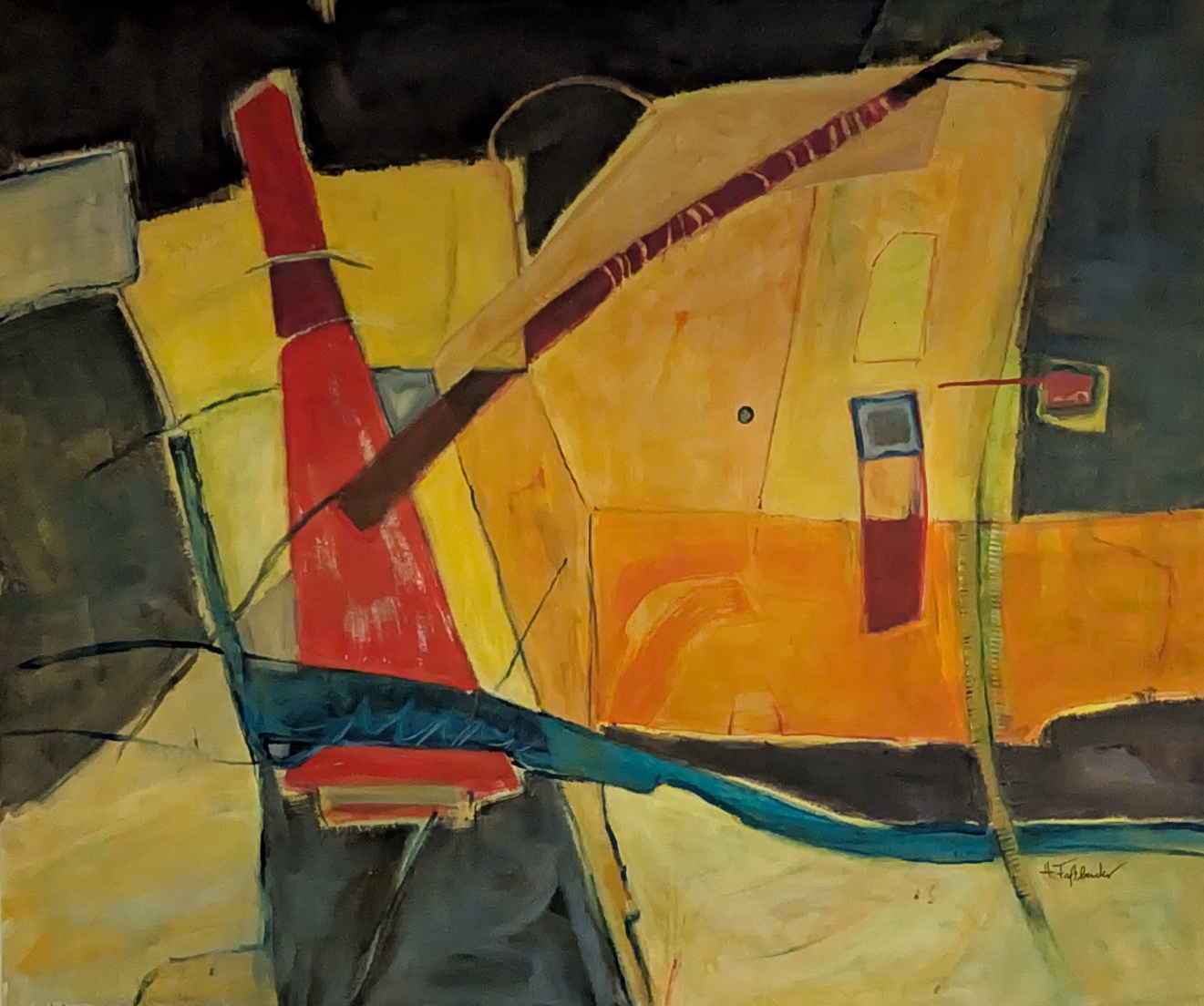 Ausstellung von Hiltrud Faßbender in Trier